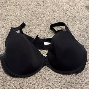 Black T-Shirt Bra -m